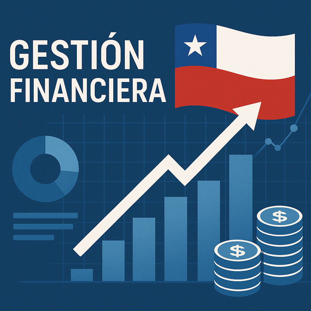SituationEn el contexto del mercado financiero chileno se requiere crear un header de blog profesional y distintivo para un sitio web de Gestin Financiera que capture la esencia del sector financiero localTaskGenerar una imagen original y personaliza-1